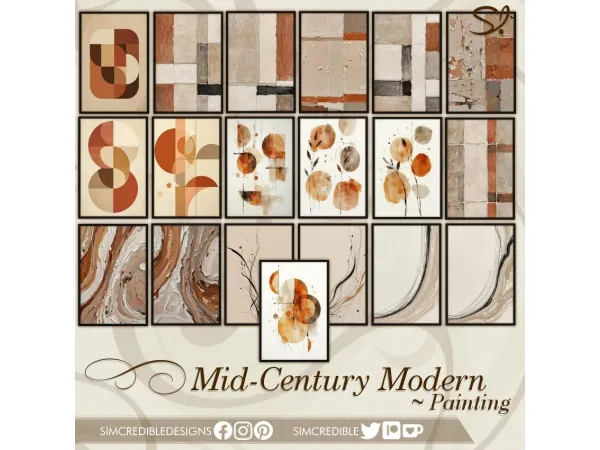 Mid-Century Modern Painting