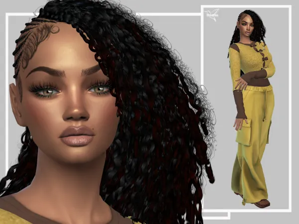 Alpha Malika Mauchard - The Sims 4 Custom Content
