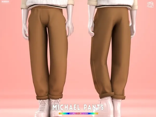 Mix Michael pants Brsims - The Sims 4 Custom Content