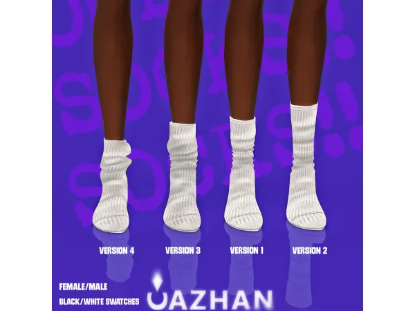 Mix [SOCKS] by cazhancc - The Sims 4 Custom Content