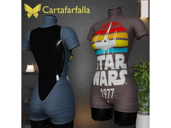 Alpha Cartafarfalla Rouge - The Sims 4 Custom Content