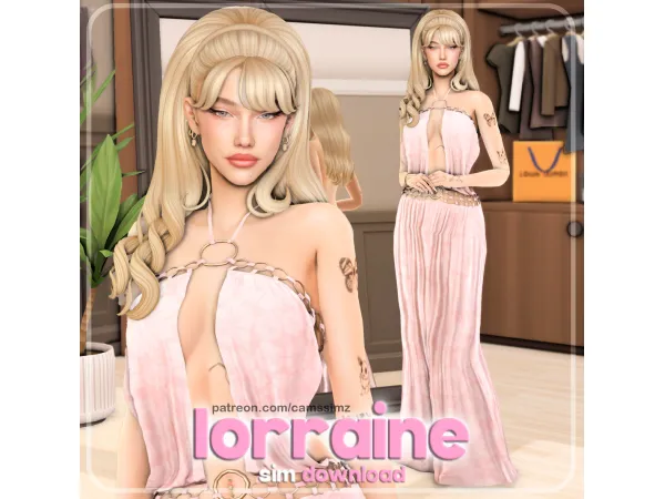 Mix lorraine by camssimz - The Sims 4 Custom Content