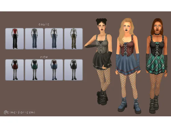 18k followers Default Replacements for semi by sims - The Sims 2 Custom Content
