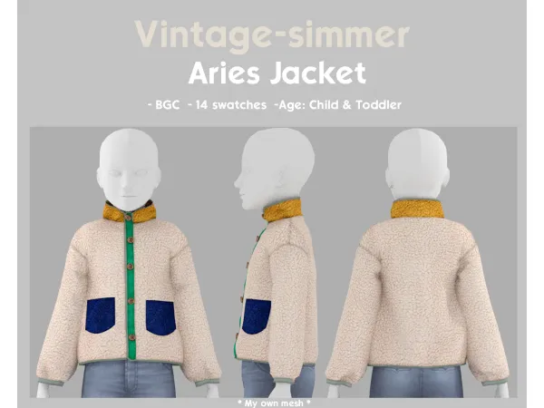 Alpha Jacket for Kids & todds by vintage-simmer