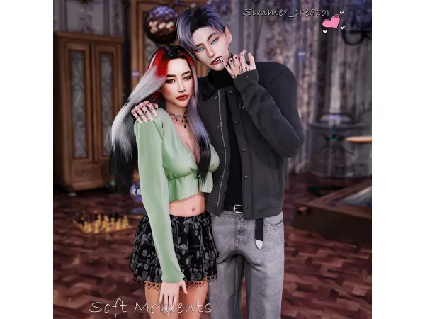Alpha Soft Moments - The Sims 4 Custom Content