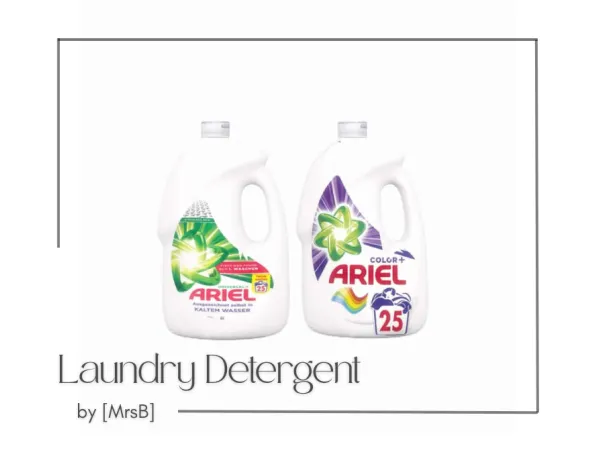 Sims 4 Maxis Mix Laundry CC: Laundry Detergent by MrsBarbiex3