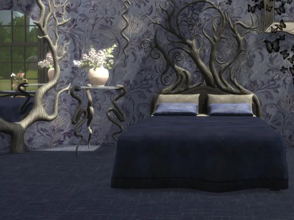 Alpha Midnight Manor Carpet - The Sims 4 Custom Content