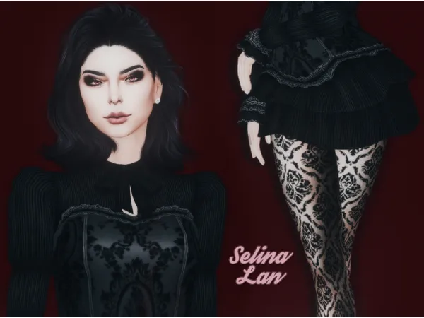 Alpha Mira Morte by selinajabba - The Sims 4 Custom Content