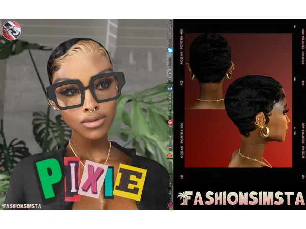 Alpha Skunk'd Pixie by FashionSimsta - The Sims 4 Custom Content