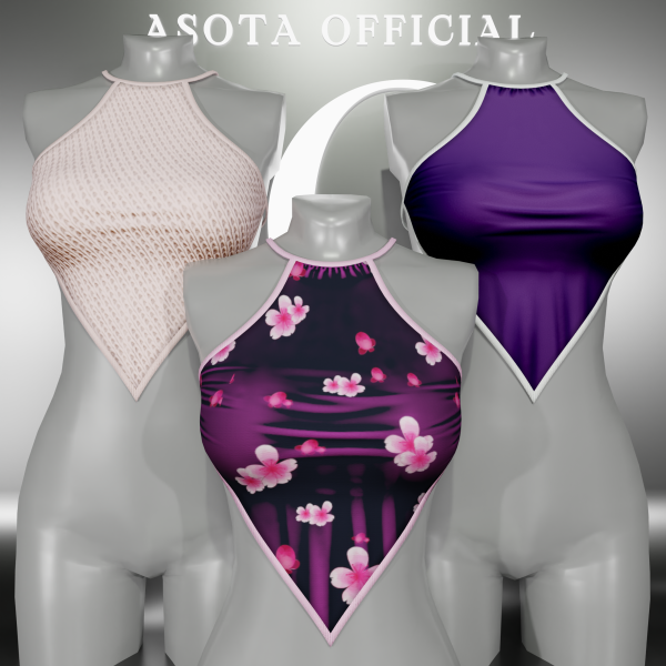 Alpha [ASOTA OFFICIAL] Kirby Top by asotaofficial - The Sims 4 Custom Content
