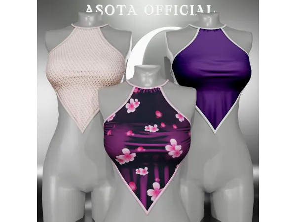 Alpha [ASOTA OFFICIAL] Kirby Top - The Sims 4 Custom Content