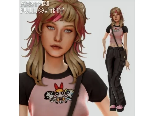 Maxis Match Nova Flix by Aesteri - The Sims 4 Custom Content