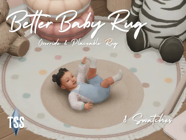 Maxis Match Better Baby Rug by TheSouthernSimmer - The Sims 4 Custom Content
