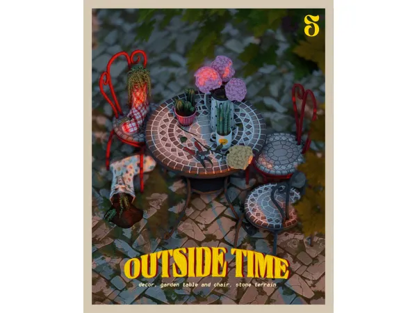 Maxis Match OUTSIDE TIME by sonechk0 - The Sims 4 Custom Content