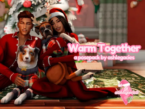 Mix Warm Together Posepack - The Sims 4 Custom Content