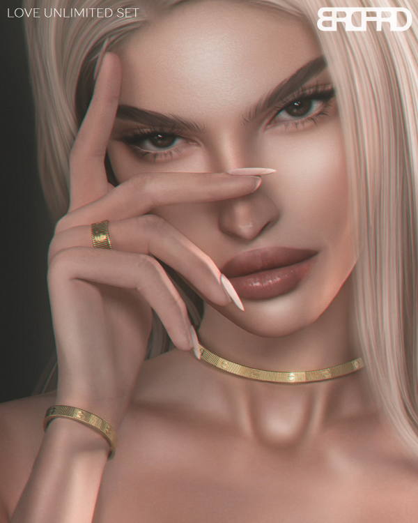 Alpha LOVE UNLIMITED SET by simsfinds - The Sims 4 Custom Content
