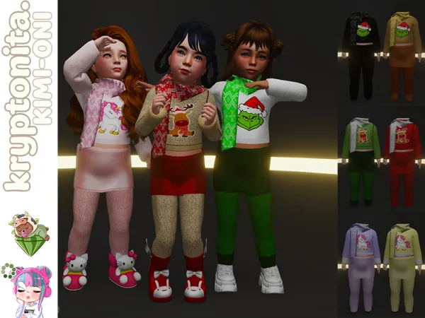 Mix Christmas 02 - The Sims 4 Custom Content