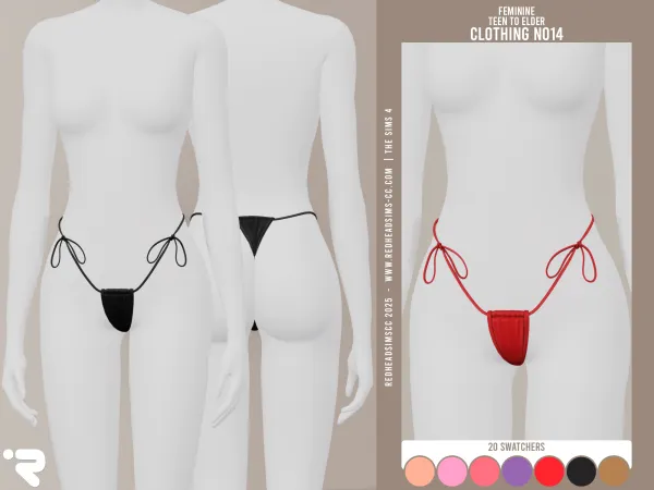 Alpha AF CLOTHING N015 - The Sims 4 Custom Content