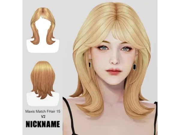 Maxis Match [maxis match] F015 V2 by nickname_sims4 - The Sims 4 Custom Content