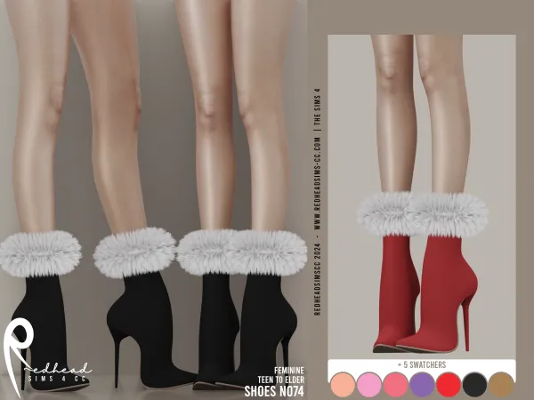 Alpha AF SHOES N074 - The Sims 4 Custom Content