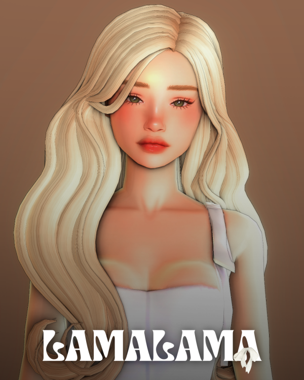 Maxis Match Hair Muriel by simsfinds - The Sims 4 Custom Content