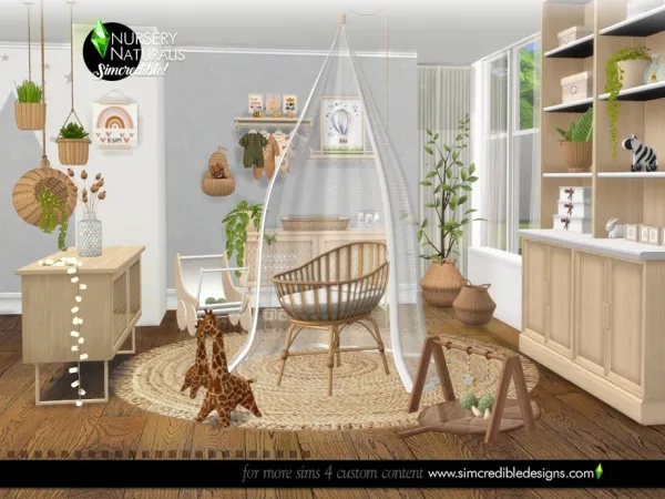 Mix Naturalis Nursery - The Sims 4 Custom Content