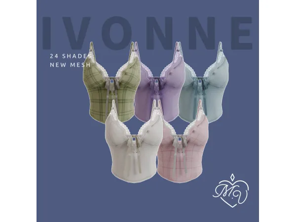 Maxis Match Ivonne Top by MissValentine - The Sims 4 Custom Content