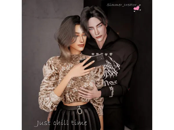 Mix Just Chill time - The Sims 4 Custom Content