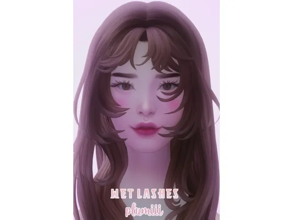 Wet Lashes by Plumiii