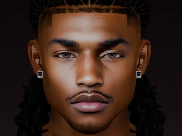 Alpha Daquan Gunter by claikimsim - The Sims 4 Custom Content
