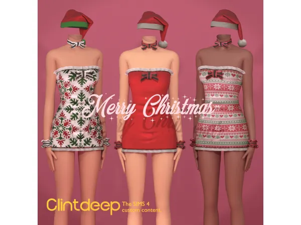 Maxis Match Clintdeep Amelia Off shoulder Dress - The Sims 4 Custom Content