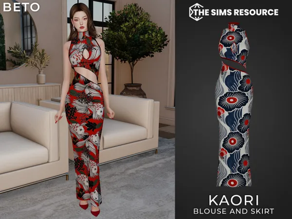Alpha Kaori (Set) by Beto_ae0 - The Sims 4 Custom Content