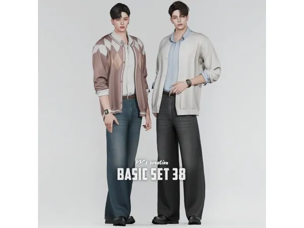 Alpha [KK] Basic set 38 - The Sims 4 Custom Content