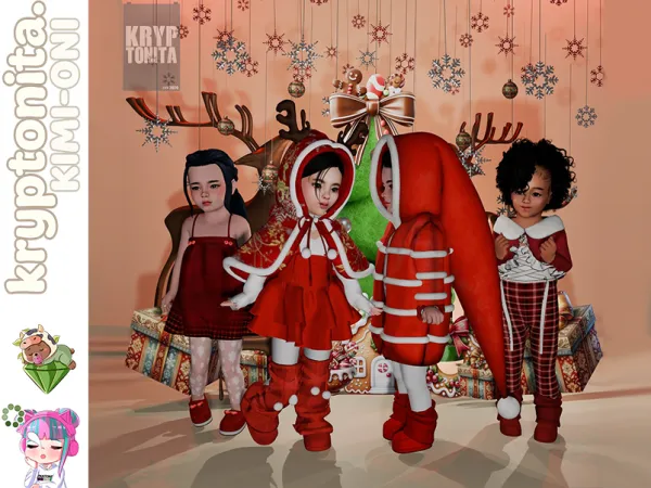 Mix Christmas 05 - The Sims 4 custom content