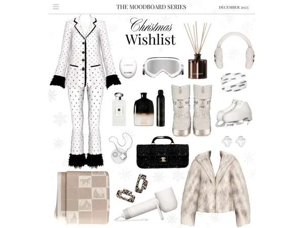 Alpha THE MOODBOARD SERIES Christmas Wishlist 42623255510543 by pixelglam - The Sims 4 Custom Content