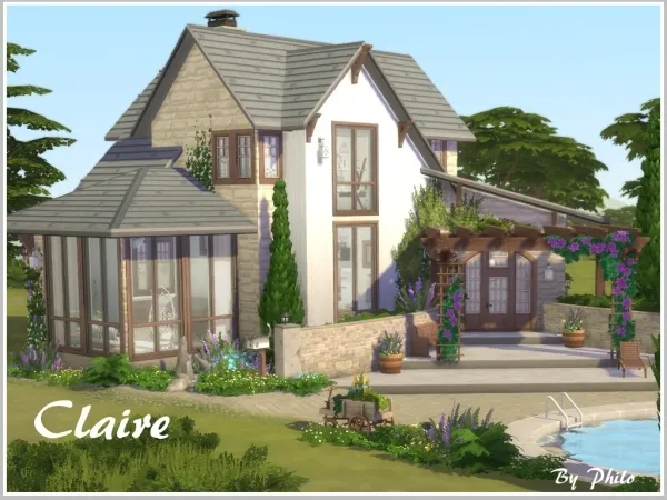 Maxis Match Claire (No ) - The Sims 4 Custom Content
