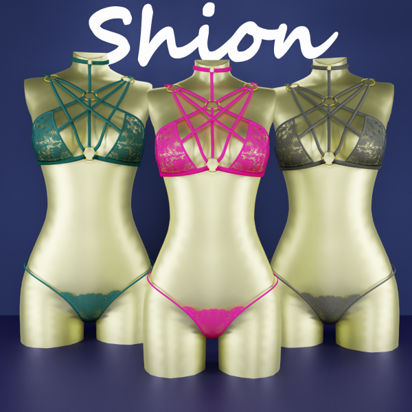 Alpha Shion Luna lingerie by shion_sims - The Sims 4 Custom Content