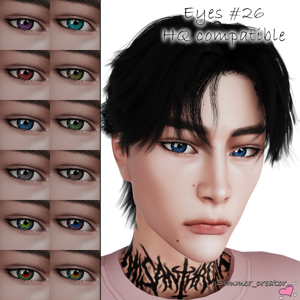 Alpha (SC) Eyes 26 by simmer_creator - The Sims 4 Custom Content