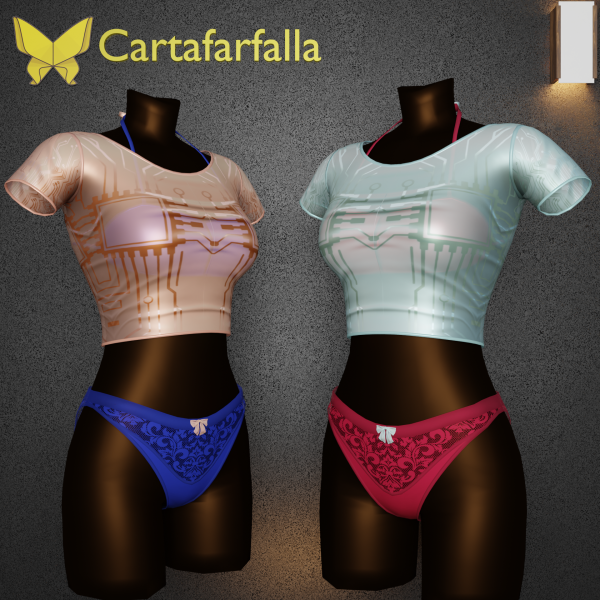Alpha Cartafarfalla Lunara by cartafarfalla - The Sims 4 Custom Content