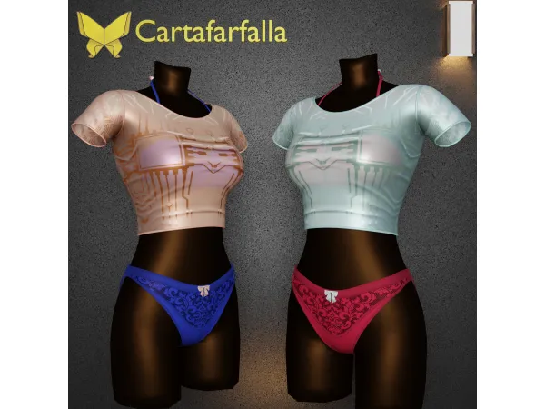 Alpha Cartafarfalla Lunara - The Sims 4 Custom Content