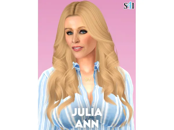 Sims 4 CAS: Julia Ann