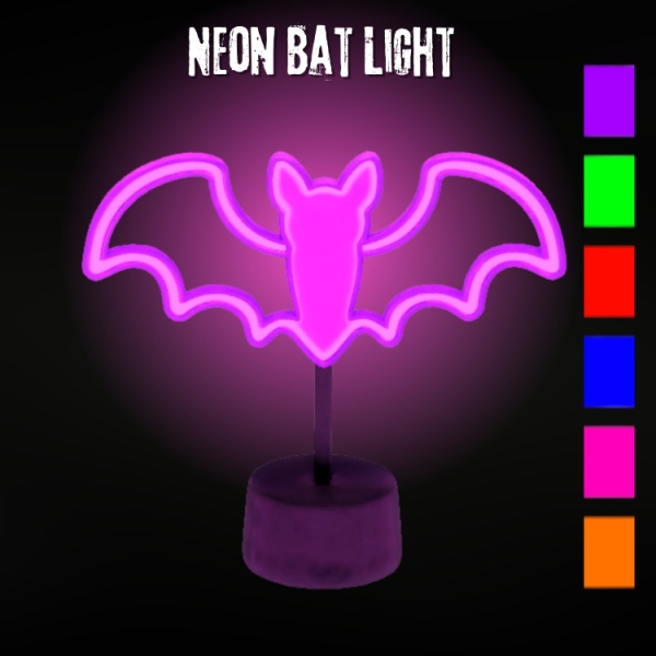Mix Neon Bat Light by simsfinds - The Sims 4 custom content