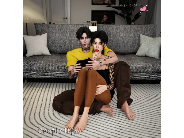 Mix Couple life - The Sims 4 Custom Content