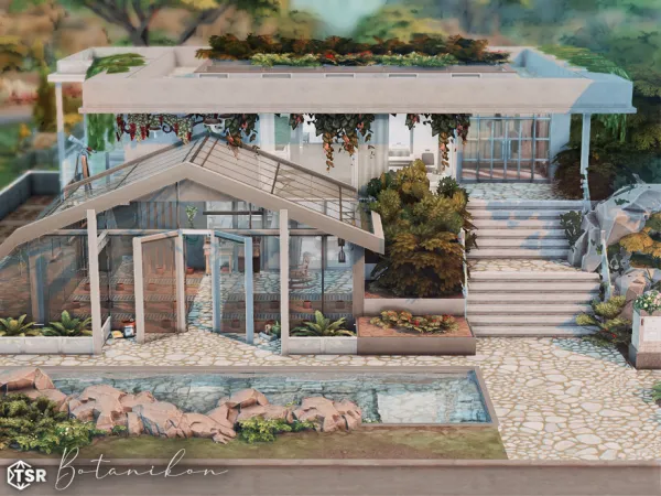 Maxis Match Botanikon l noCC - The Sims 4 Custom Content