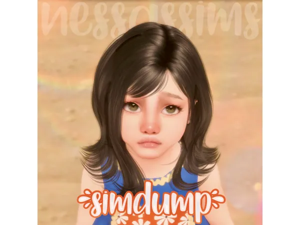 Alpha Mallory Toddler Sim Dump by nessassims - The Sims 4 Custom Content