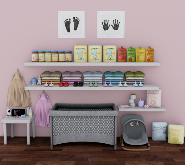 Mix September Drop Tiny Tots Set by simmerkatex - The Sims 4 Custom Content