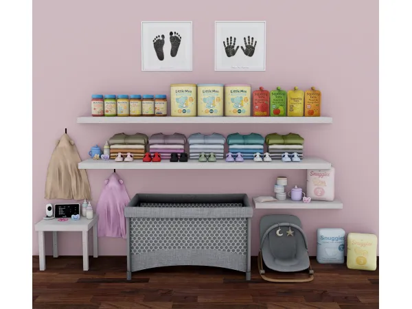 Mix September Drop Tiny Tots Set - The Sims 4 Custom Content