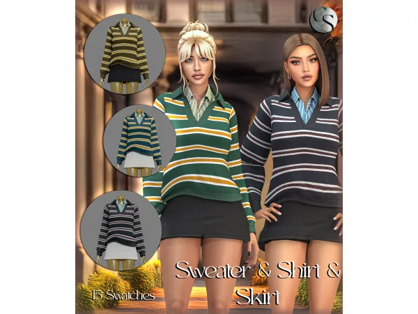 Alpha CAMUFLAJE Autum Edit '25 Collection - The Sims 4 Custom Content