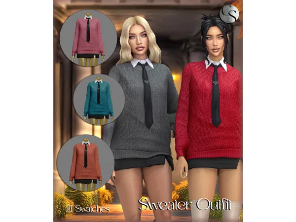 Mix CAMUFLAJE Autum Edit '25 Collection - The Sims 4 Custom Content