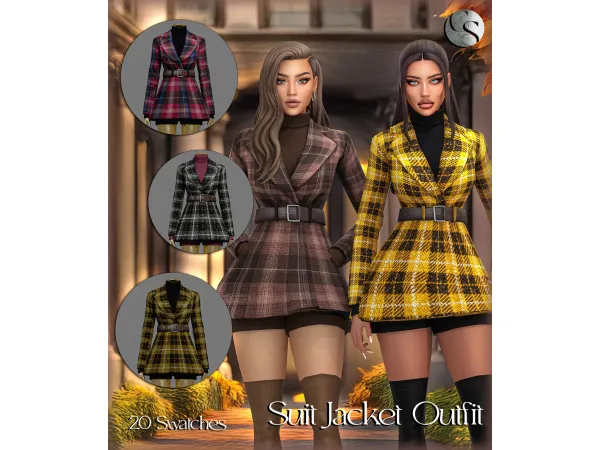 Mix CAMUFLAJE Autum Edit '25 Collection - The Sims 4 Custom Content